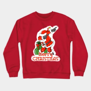 Dabbing Santa Crewneck Sweatshirt